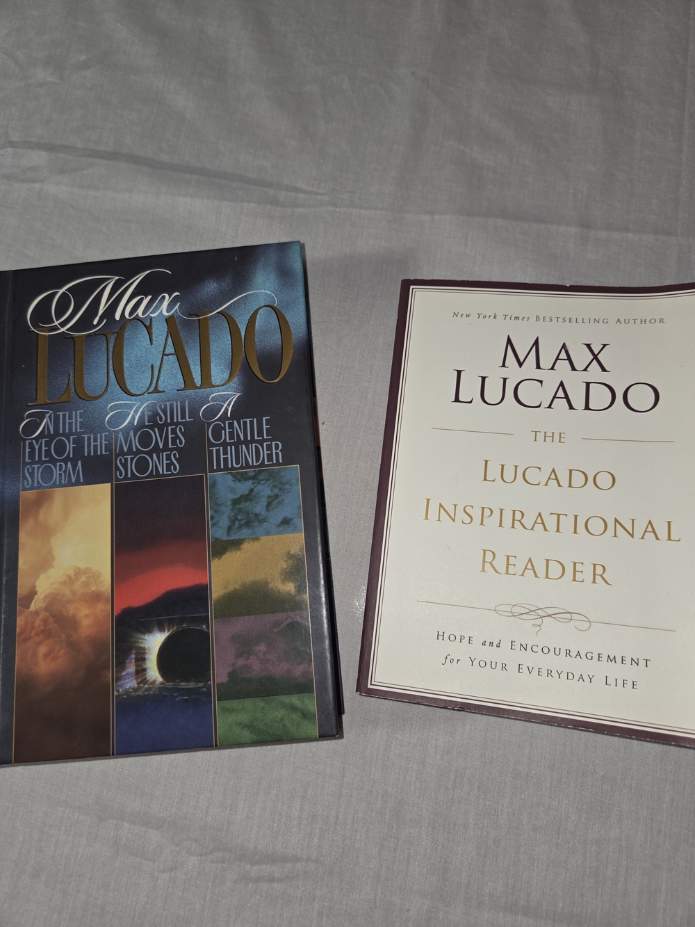 Max Lucado Inspirational Readers-3 Books In One And Lucado Inspirational Reader.